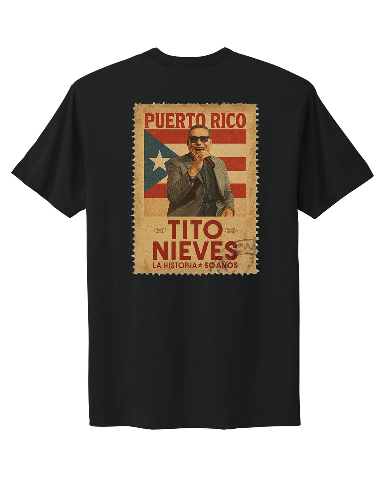 TSHIRT Negra Stamp PR