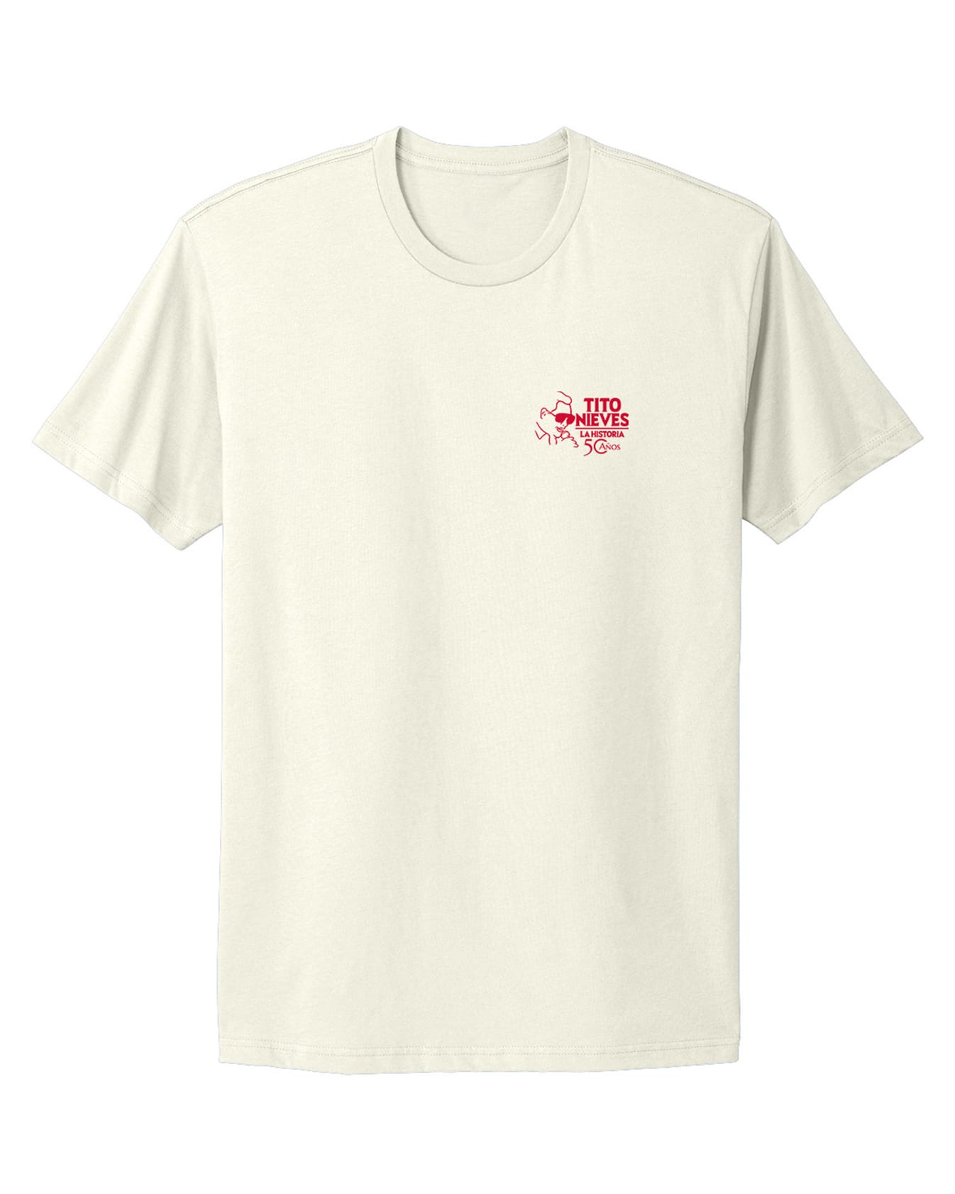 TSHIRT Beige Red PR