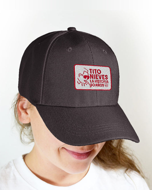 Cap Black Red PR