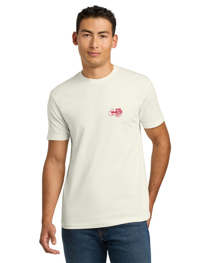 TSHIRT Beige Red PR