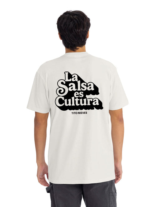 LA SALSA ES CULTURA – White T